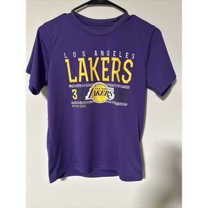 Los Angeles Lakers Anthony Davis #3 Short Sleeve Youth Jersey T-Shirt Size L